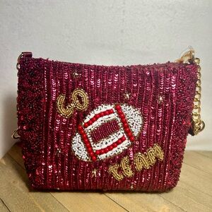 Beaded Football Bag!